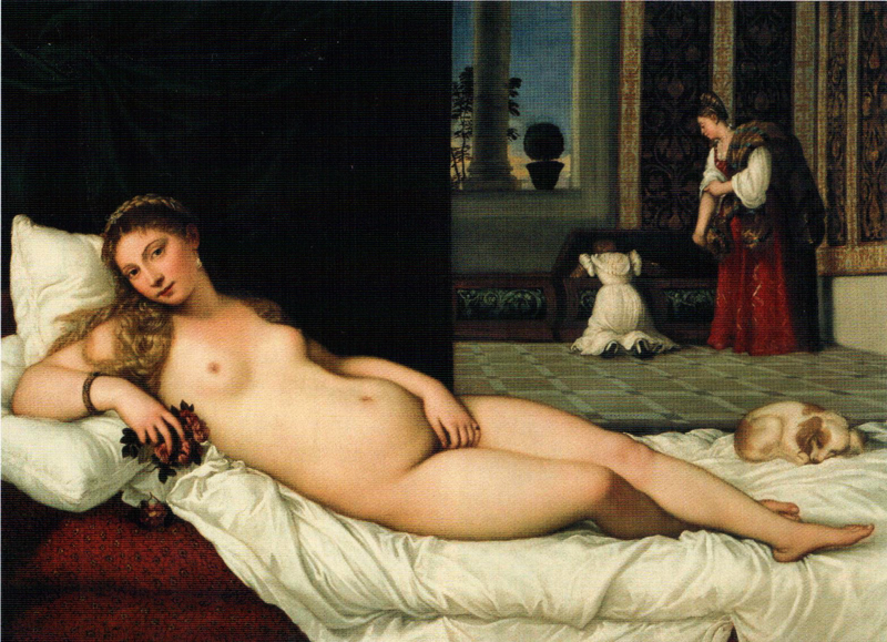 Тициан «Венера Урбинская» 1538 год.