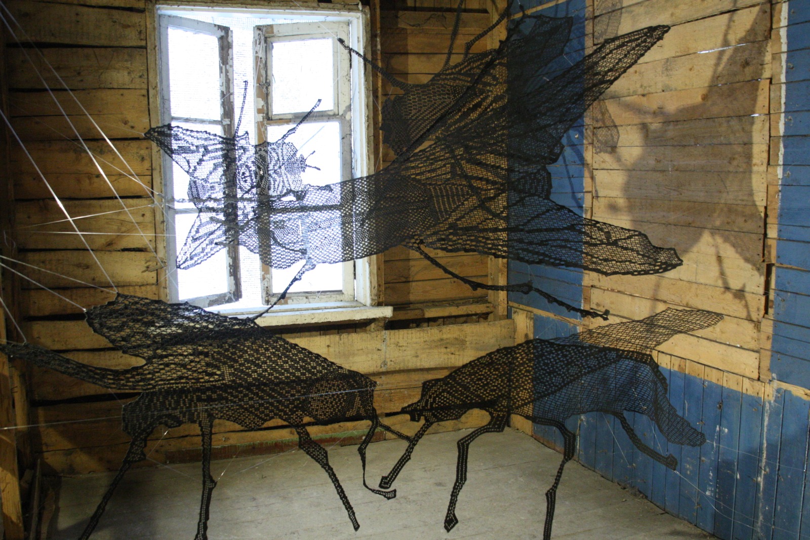 Выставка «Дом с кружевами».
Художница Надежда Петрова