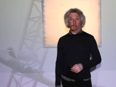 На выставке «Сергей Брюханов - Георгий Майер», галерея VSunio, Москва 2019.