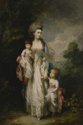 Томас Гейнсборо. Миссис Элизабет Муди с сыновьями.