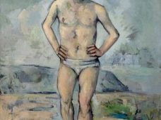 Купальщик Поль Сезанн