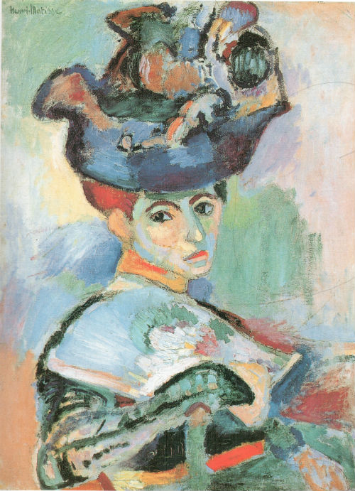 "Женщина в шляпе" 1905, Анри Матисс