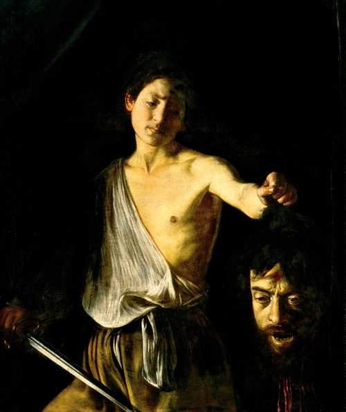 Караваджо. Давид с головой Голиафа. (1605-1606)
