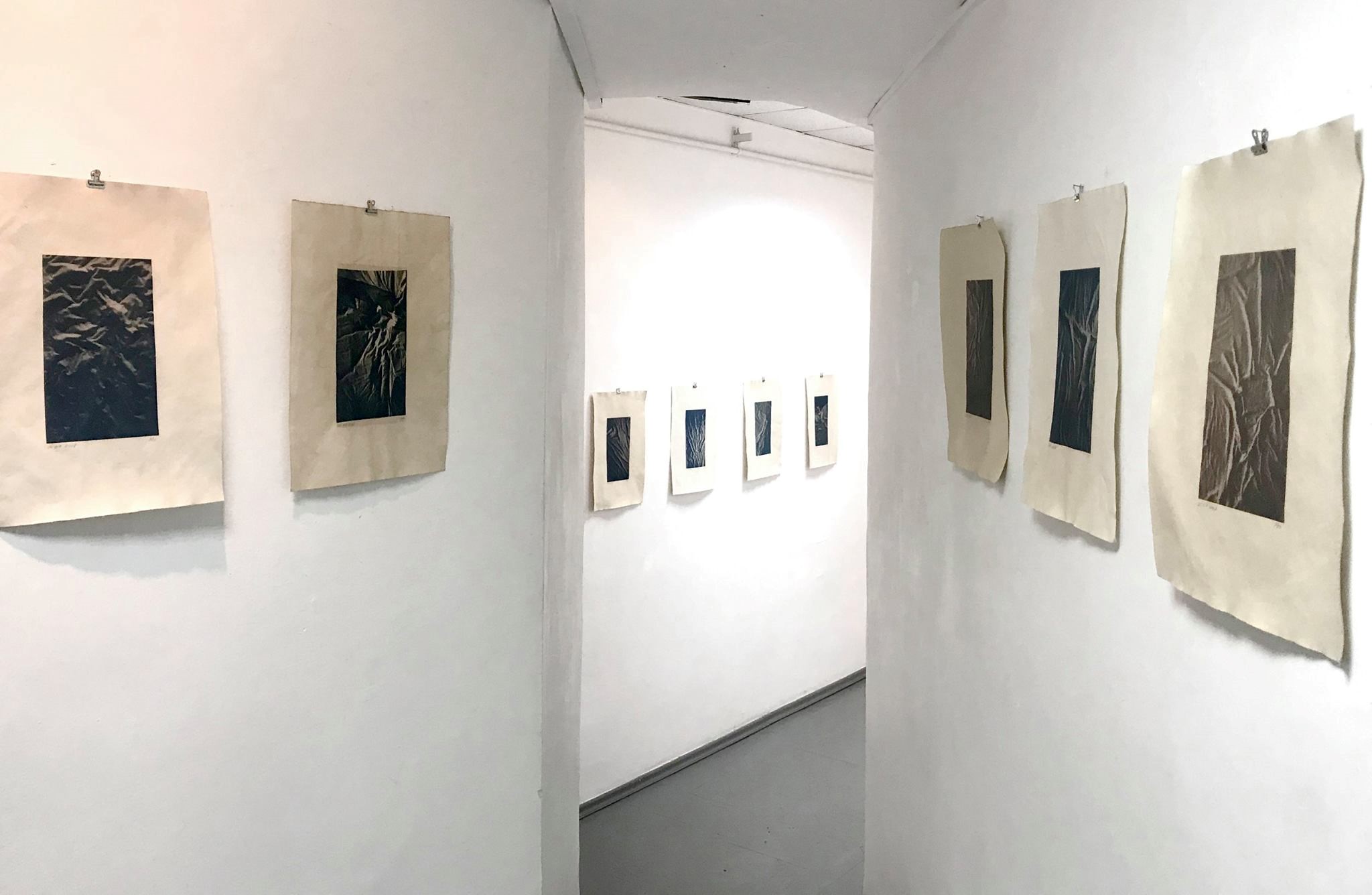 Маша Полуэктова, Отсутствие, 2012 – 2017. Выставка “Складки. Видимое-невидимое”. Галерея А3