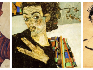 Автопортреты Эгона Шиле