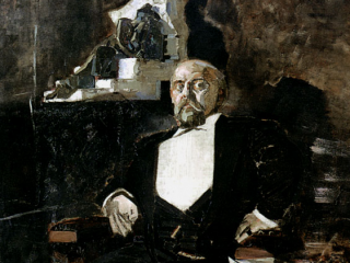 Михаил Врубель. Портрет Саввы Мамонтова